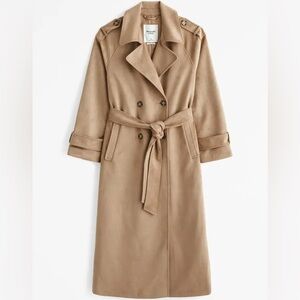 Abercrombie Overcoat - Tan